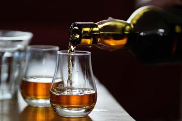 Объем экспорта виски сократился на 20% в первом полугодии